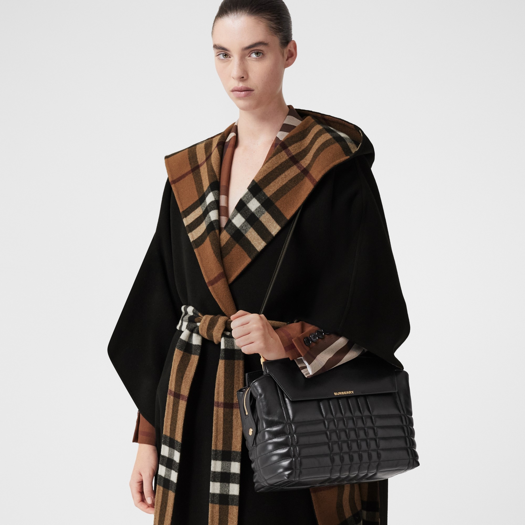 Quilted Leather Medium Catherine Bag - 3