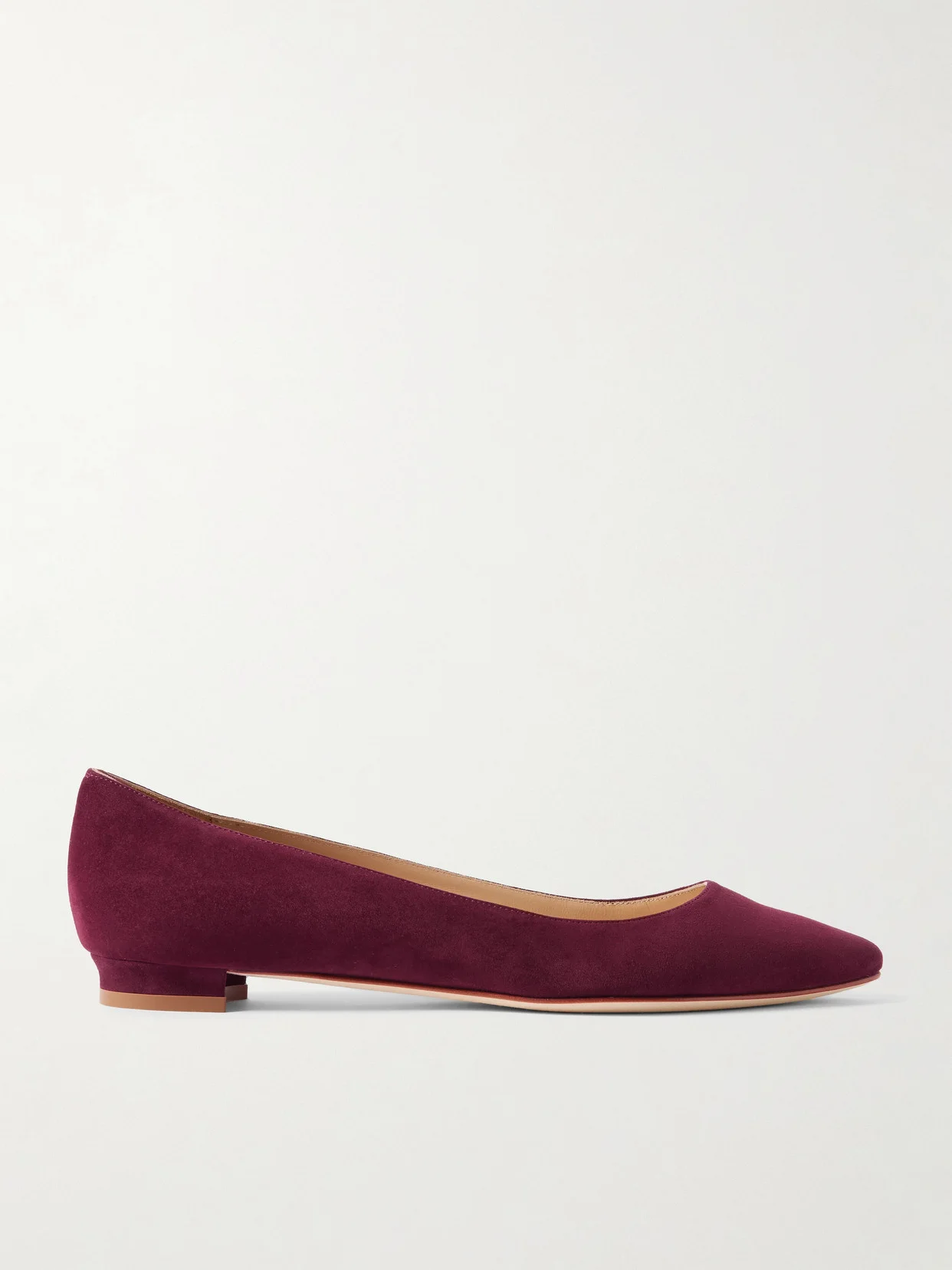Bb Suede Ballet Flats - 1