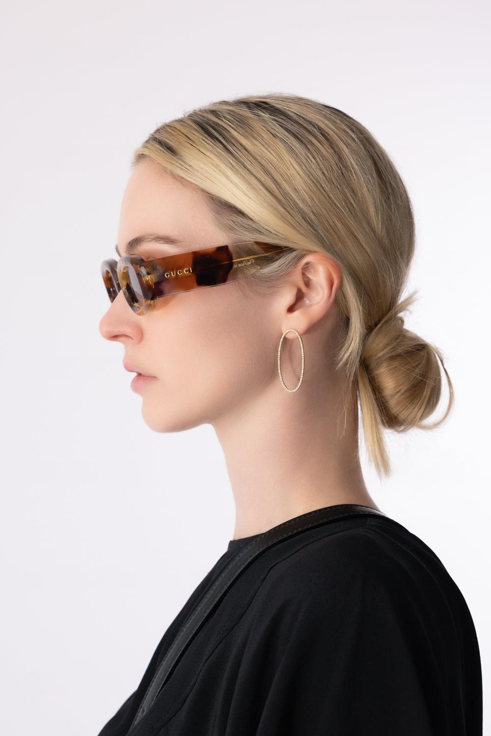 Small Rectangle Sunglasses - 4