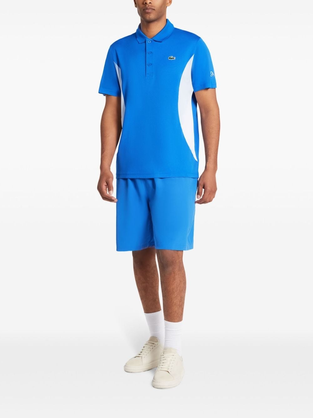 x Novak Djokovic stripe-tipping shorts - 2
