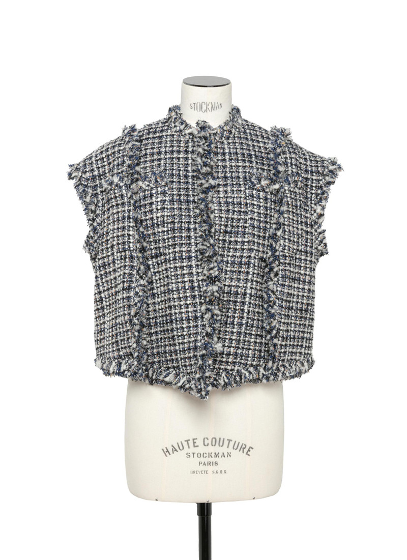 sacai Tweed Vest outlook