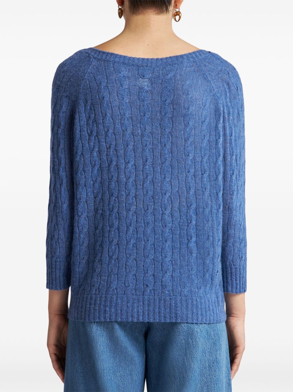 three-quarter cashmere jumper - 3