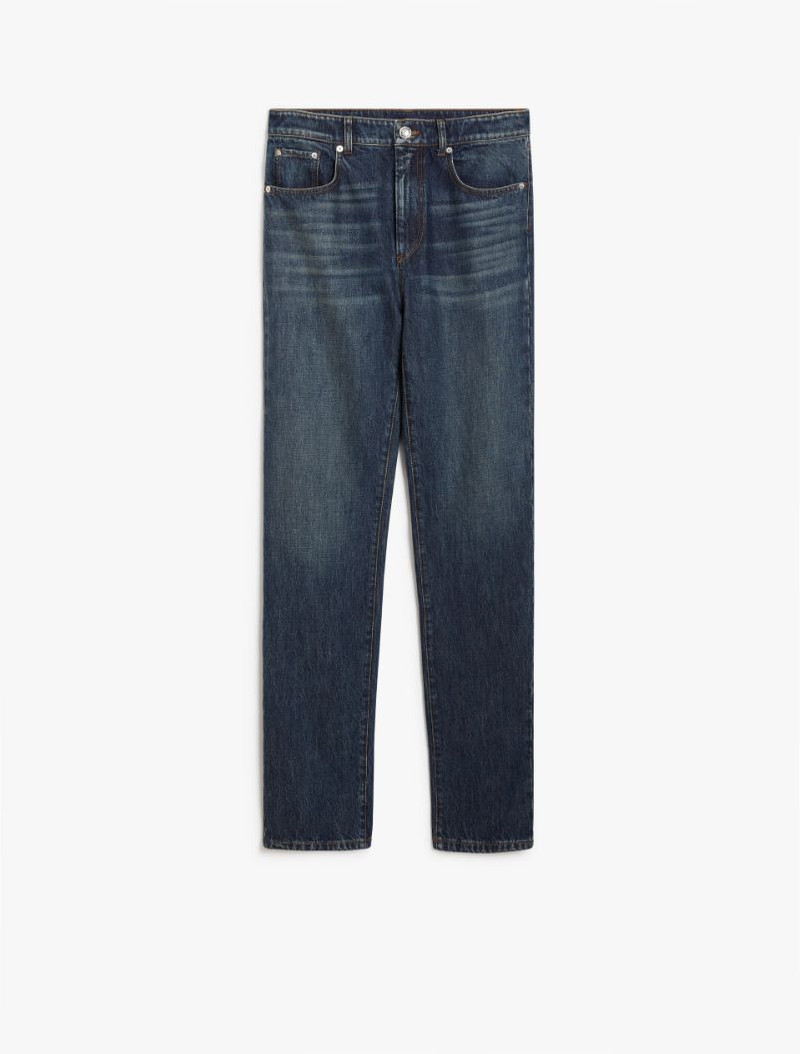 Low-rise straight jeans 1