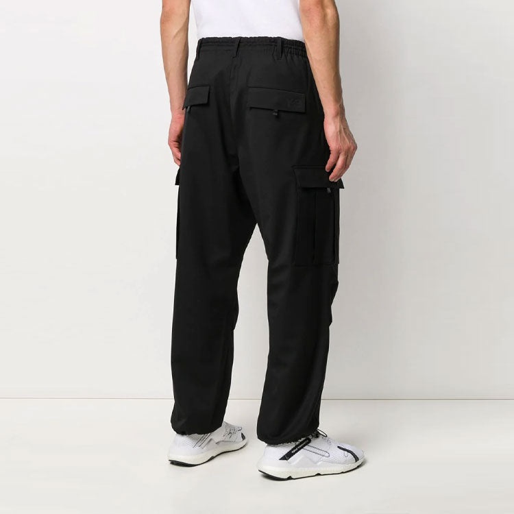 adidas Y-3 Classic Refined Wool Stretch Cargo Pants 'Black' FN3399 - 3