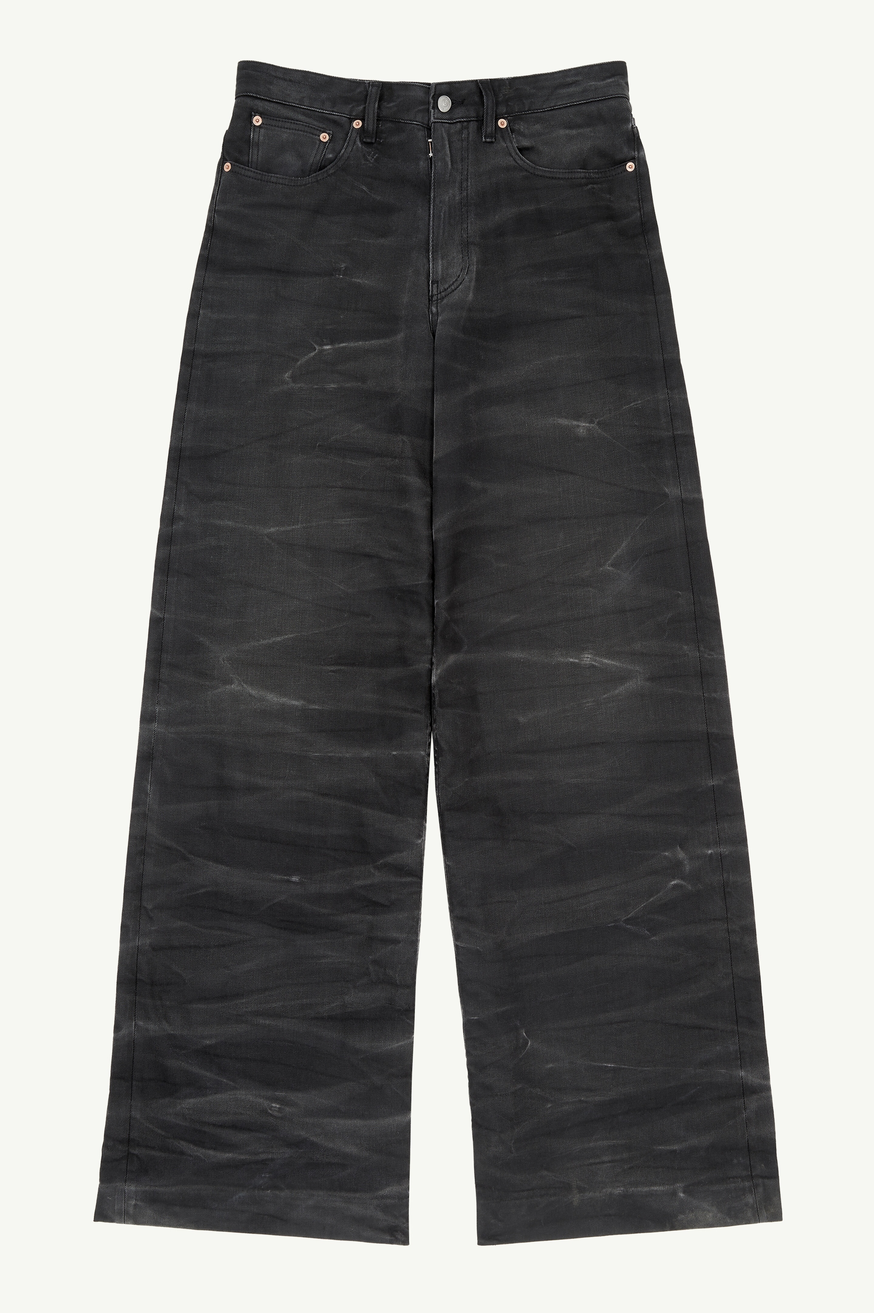 Crease oversized jeans - 1