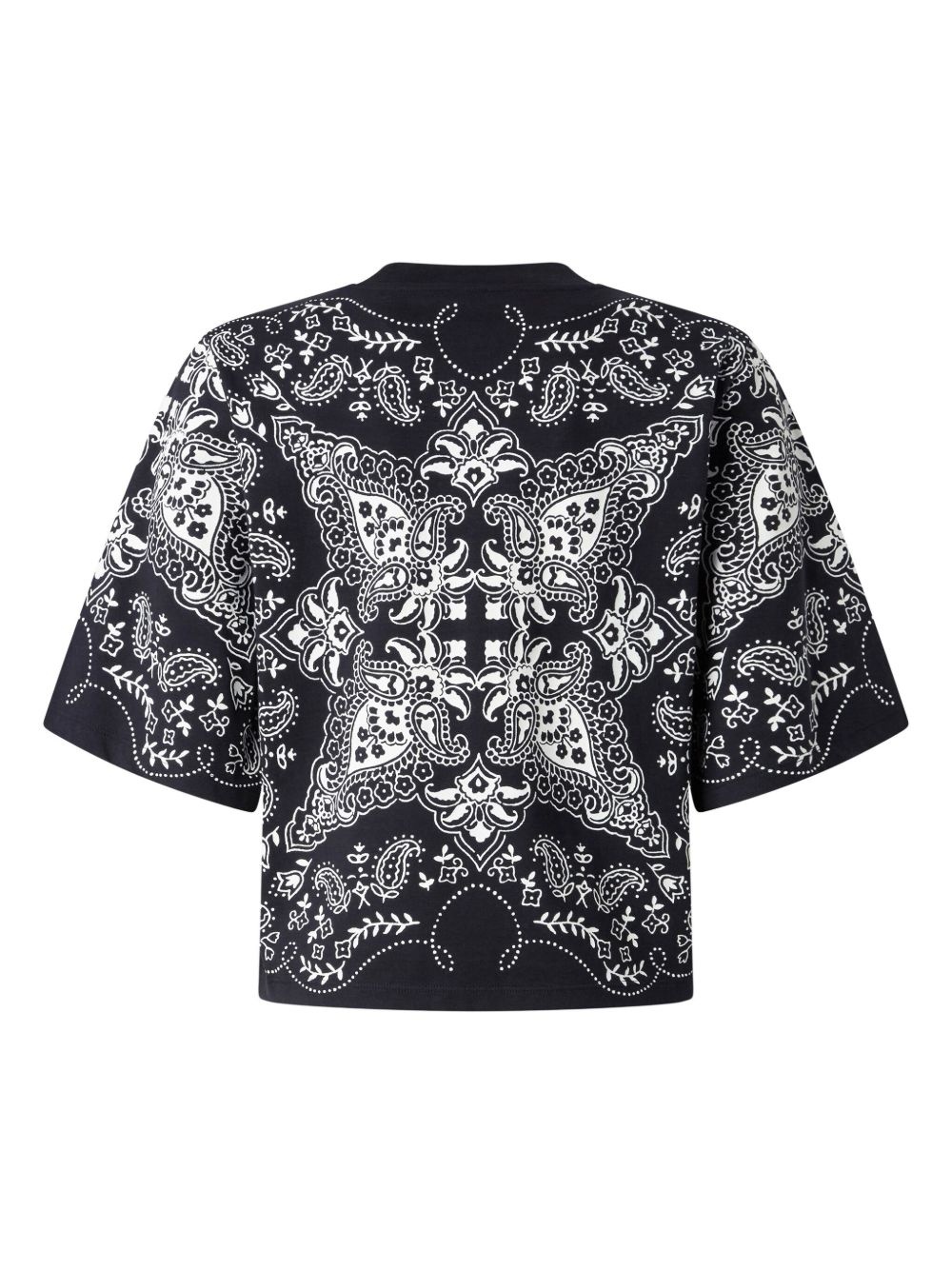 paisley print T-shirt - 2