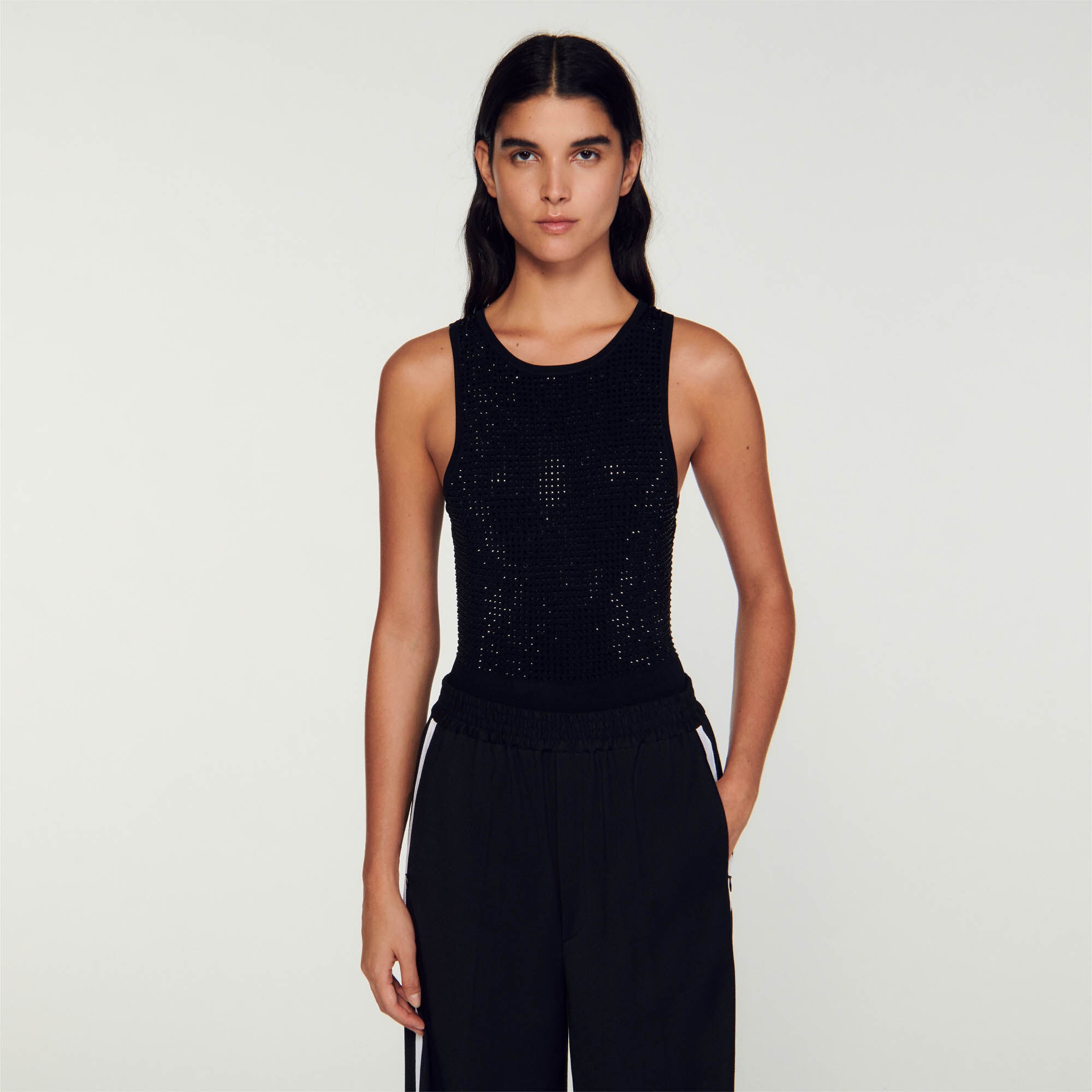 RHINESTONE BODYSUIT - 5