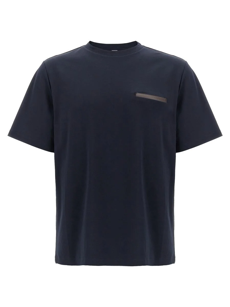 Berluti 'Leather Tab' T-Shirt - 1