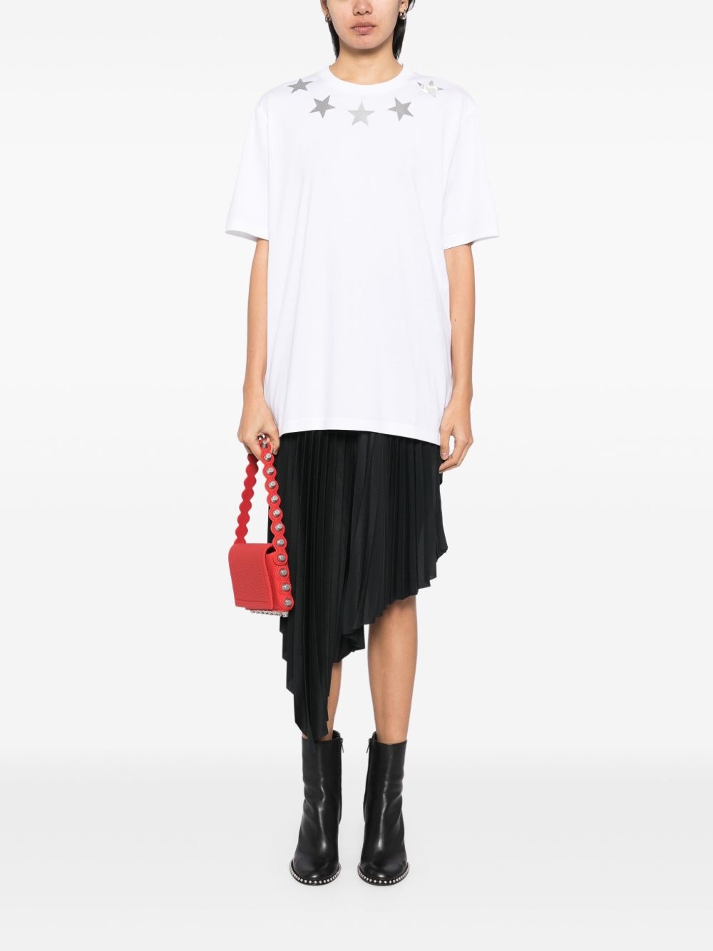 crew neck cotton T-shirt - 2