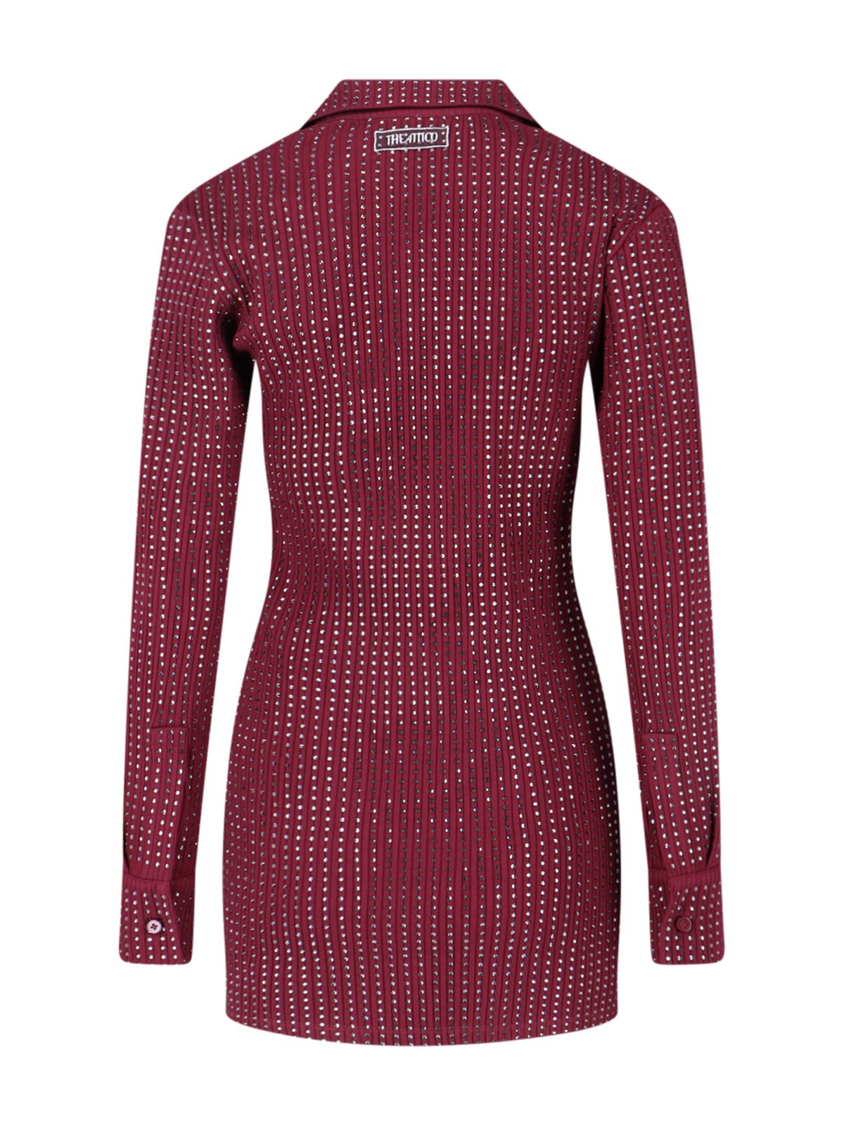 RHINESTONE MINI DRESS - 2