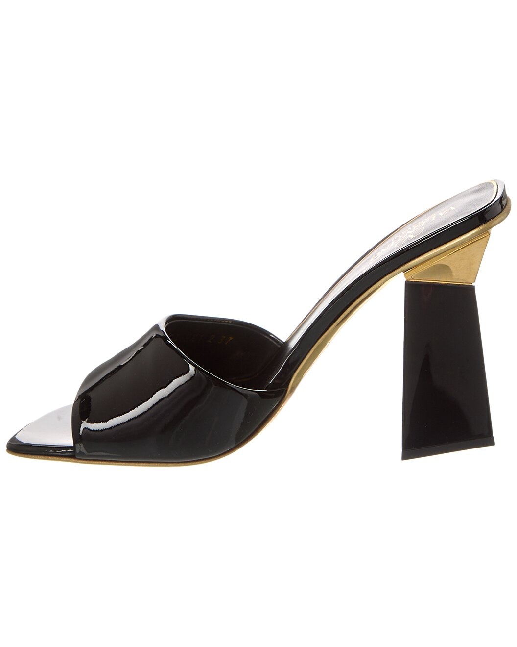 Valentino One Stud 105 Patent Sandal - 2