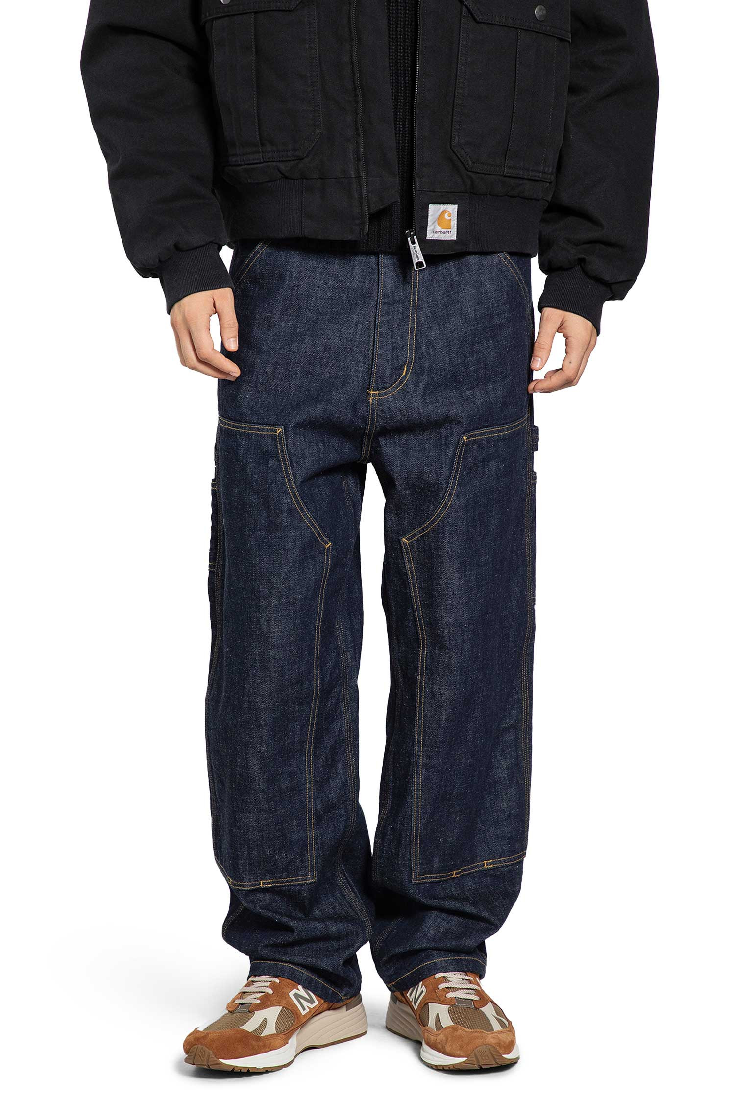 Carhartt Wip Man Black Jeans - 6