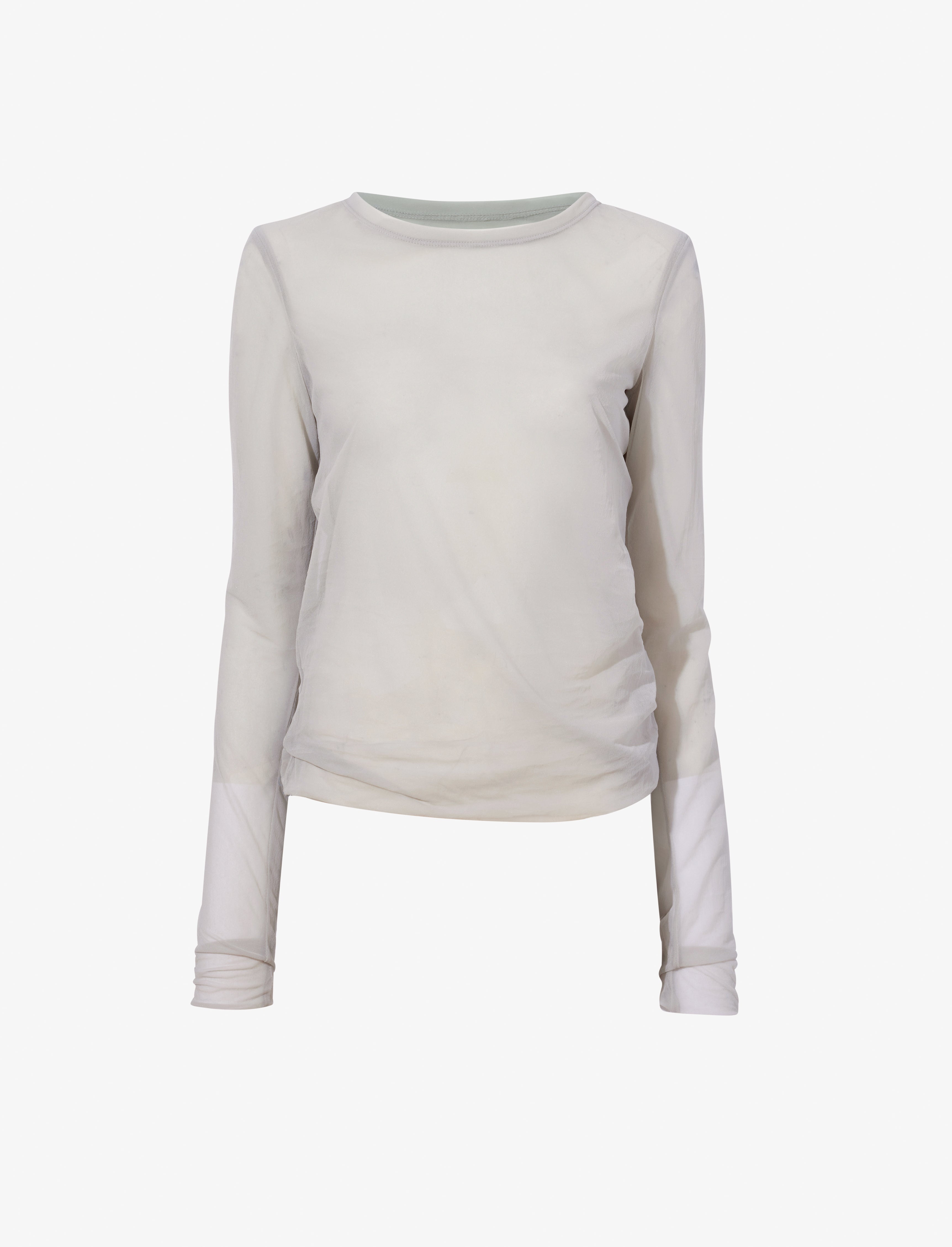 Dara Layered Top in Technical Nylon Jersey - 1