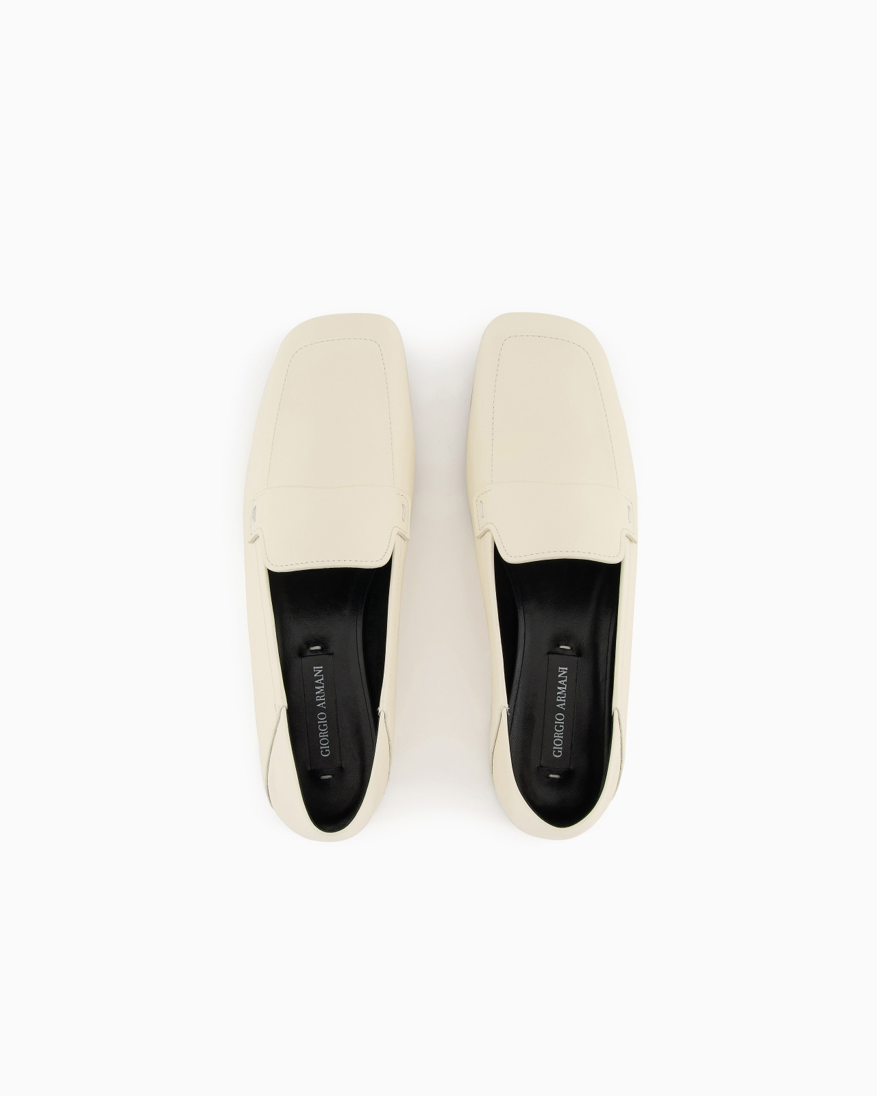 GIORGIO ARMANI X 10 CORSO COMO CALFSKIN LOAFERS - 3