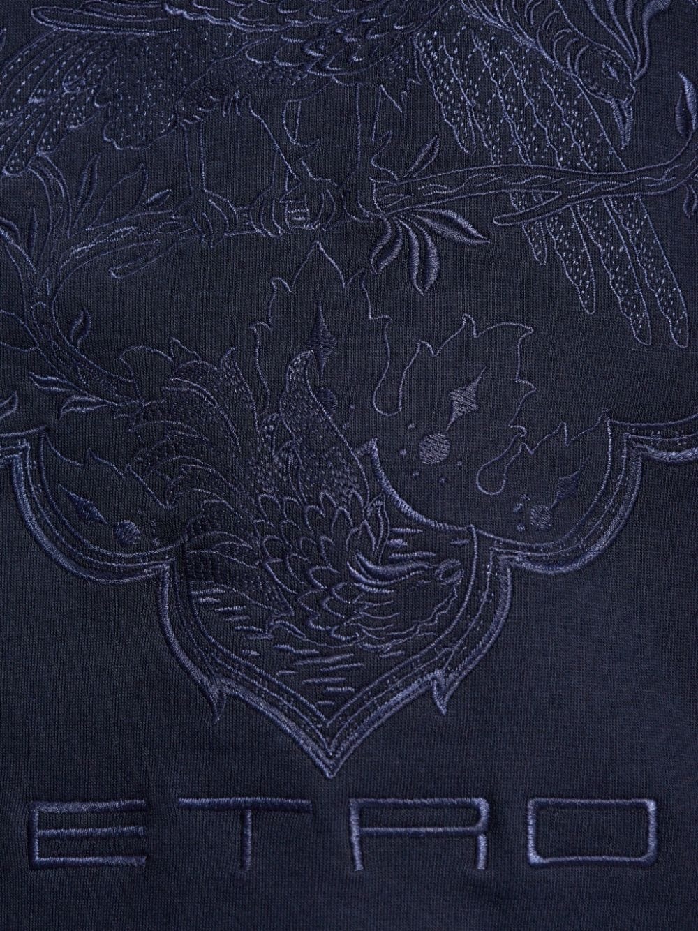 logo-embroidered sweatshirt - 5