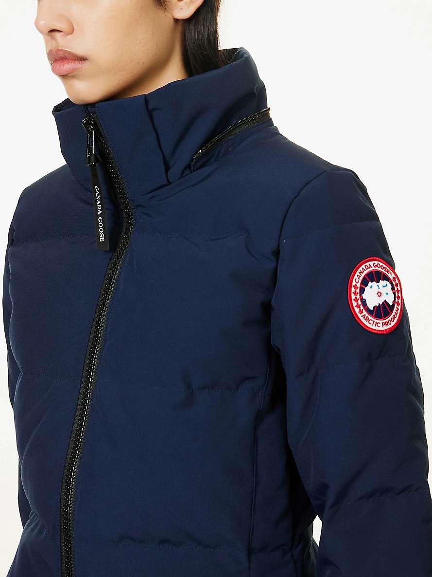 Chelsea hooded shell-down parka jacket - 5