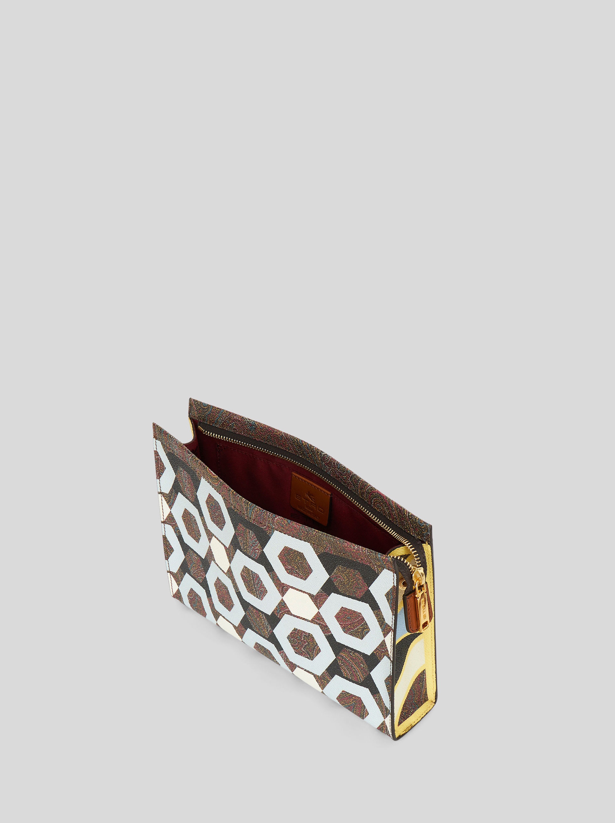 GEOMETRIC PRINT PAISLEY NÉCESSAIRE - 4
