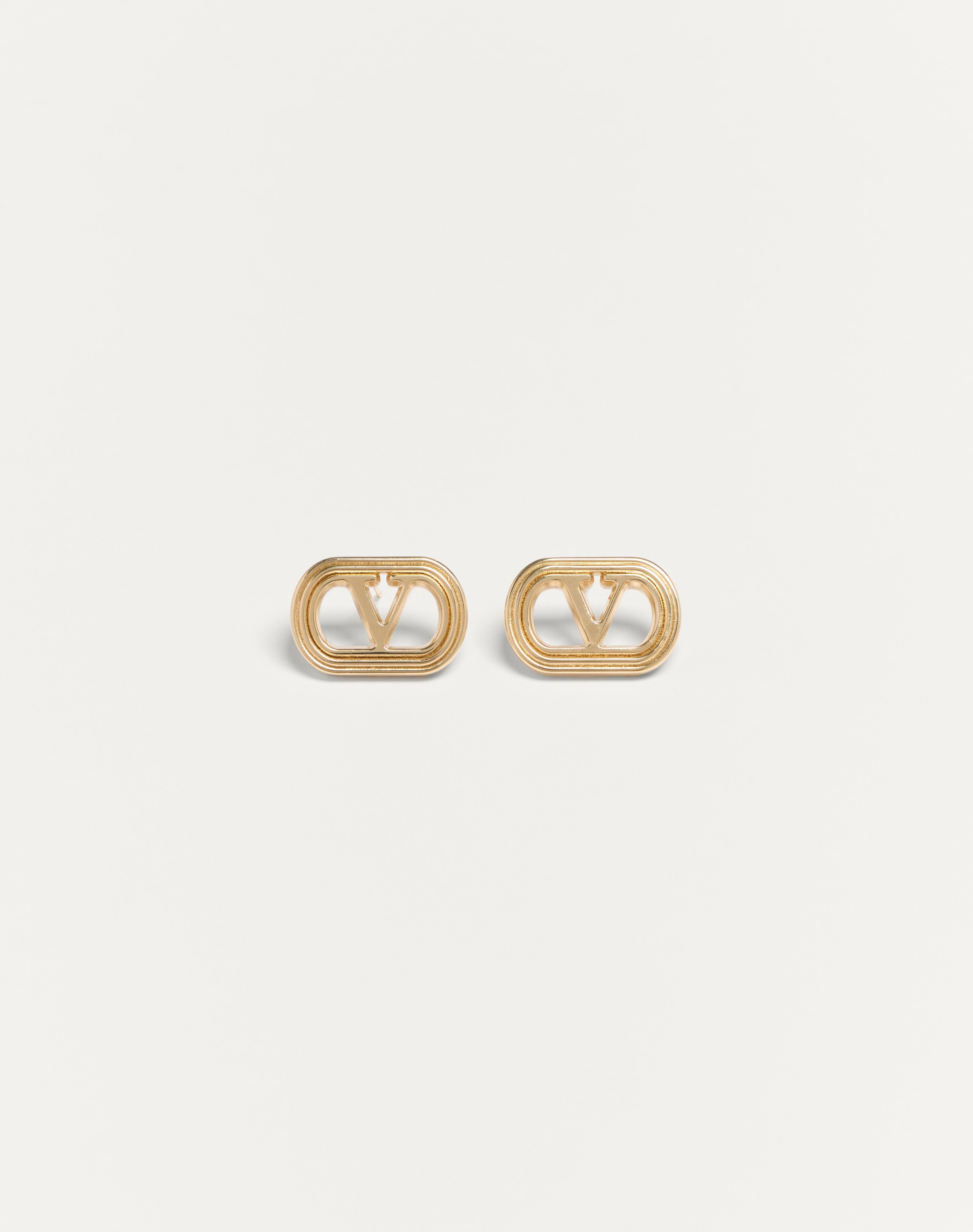 OVALETTE METAL EARRINGS - 1