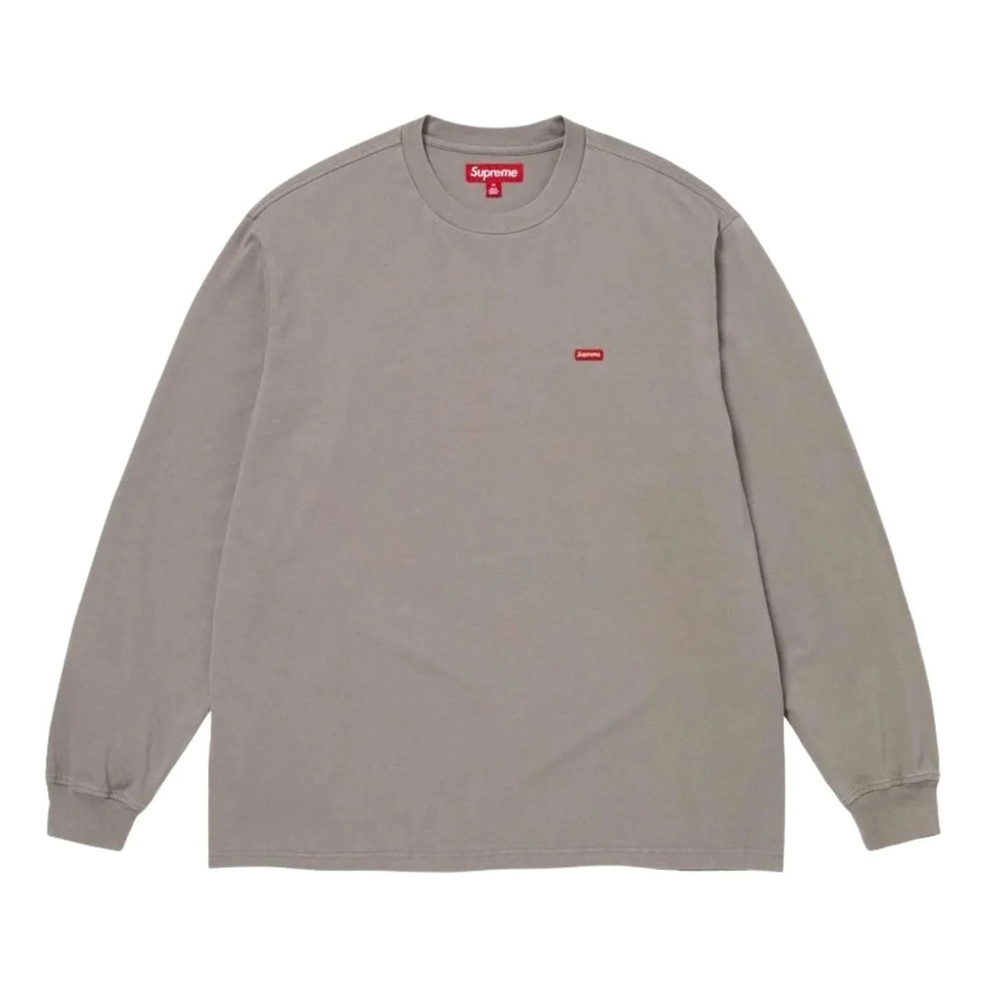 Supreme SS26 Small Box L/S T-Shirt 'Grey' SUP-SS26-017-GRY - 1