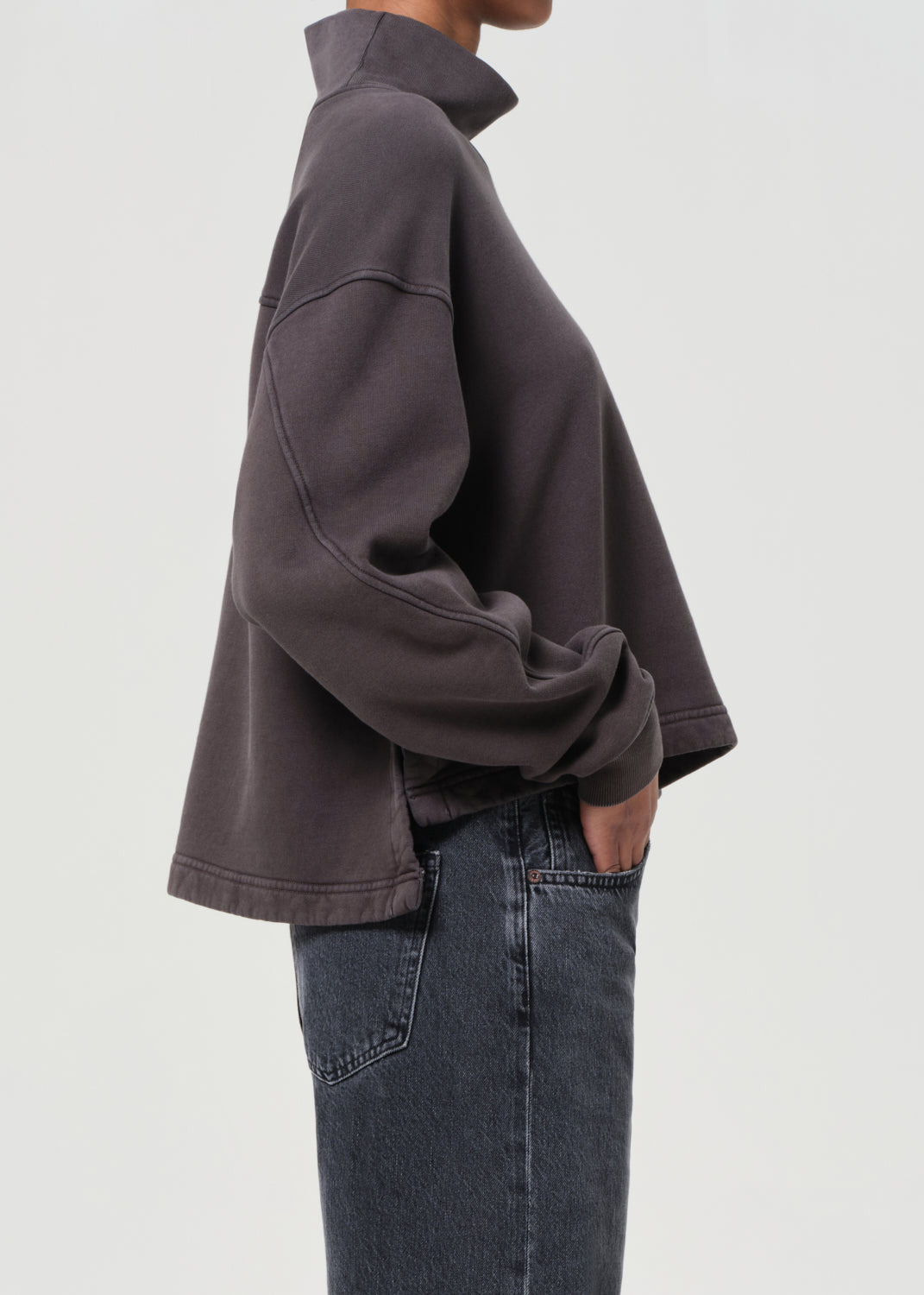 ISRA SWEATSHIRT IN PAVE - 3