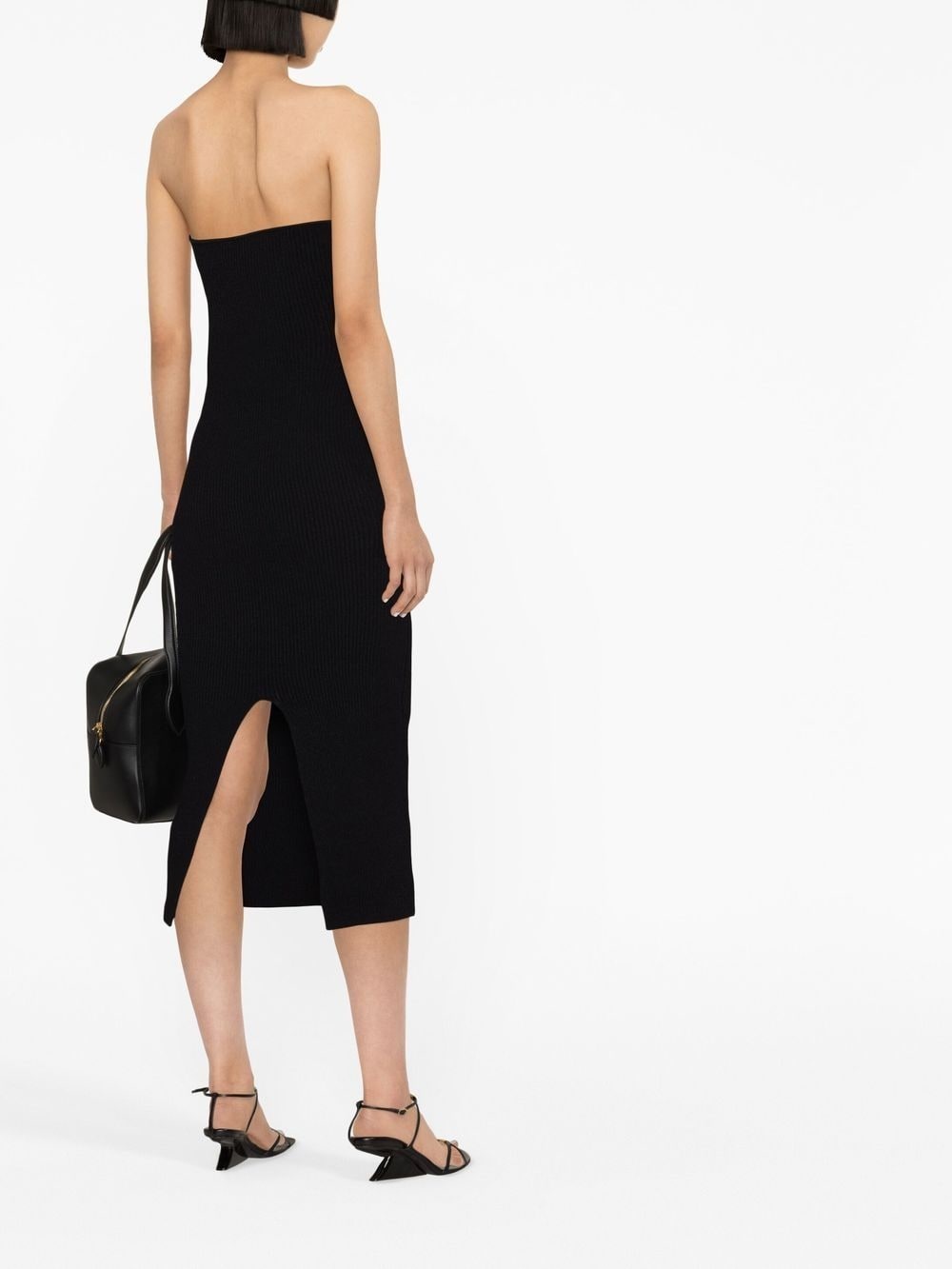 Rumer ribbed midi dress - 3