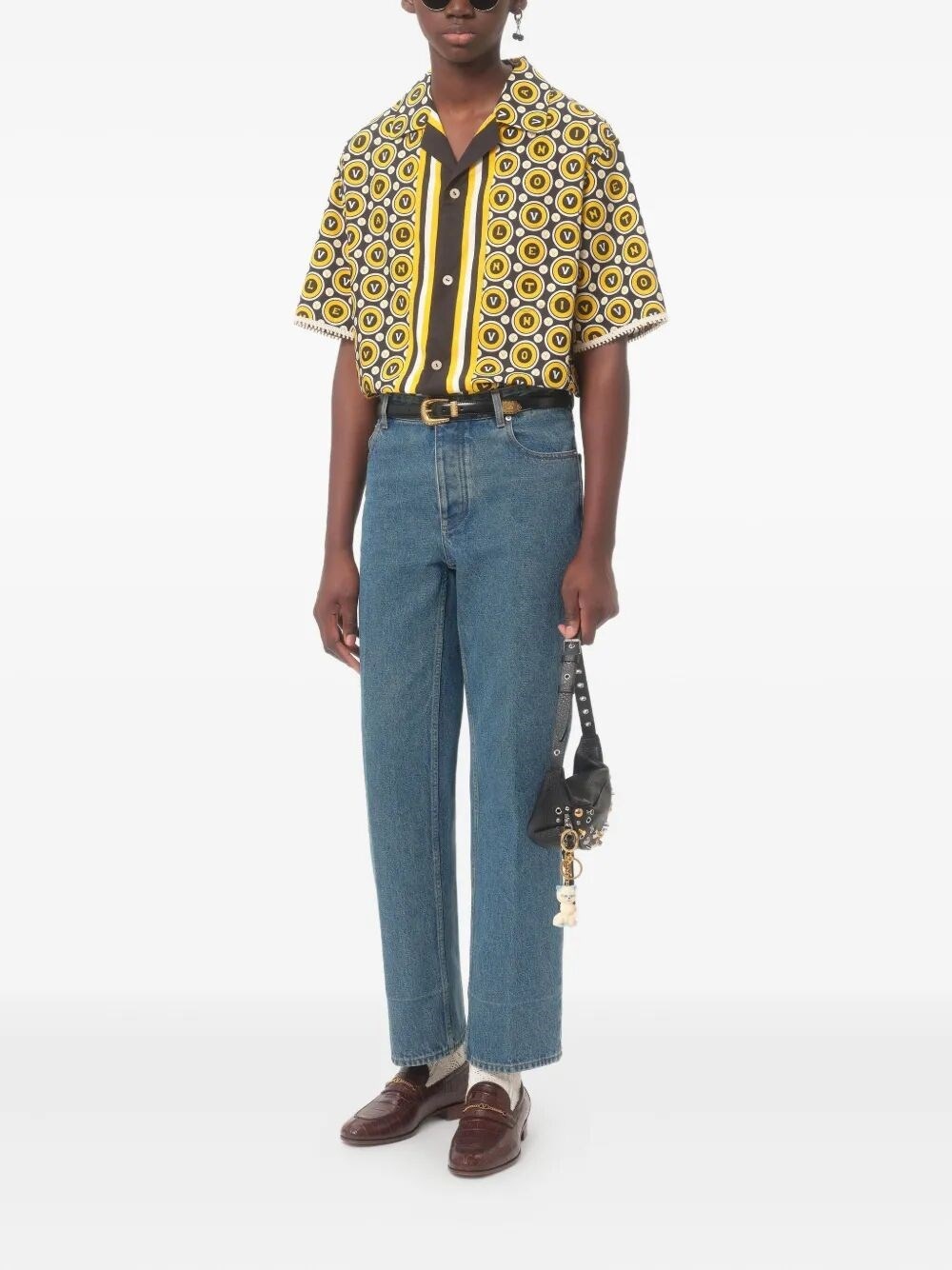 `Bulles Royales` Bowling Shirt - 2