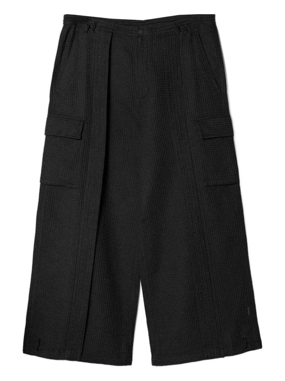 6203 Waffle Hakama cargo trousers - 1