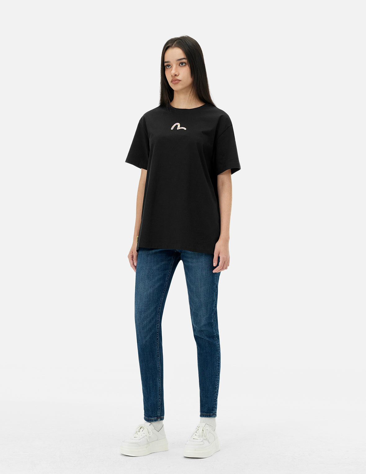 Magnolia and Knots Daicock Print Boyfriend T-shirt - 3