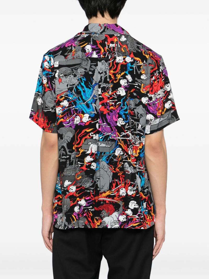 all-over graphic print shirt 4