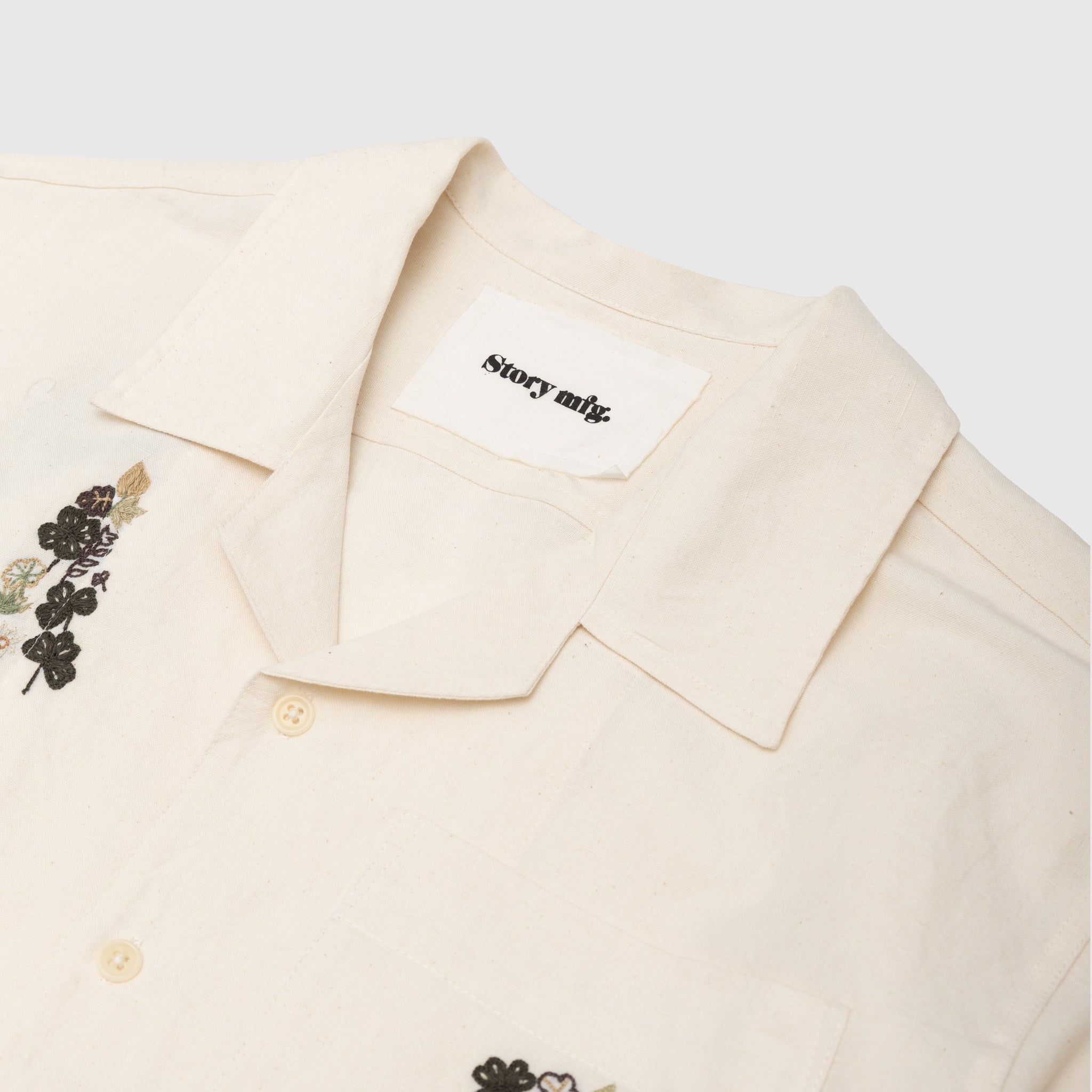 GREETINGS S/S SHIRT "CLOVER EMBROIDERY" - 2