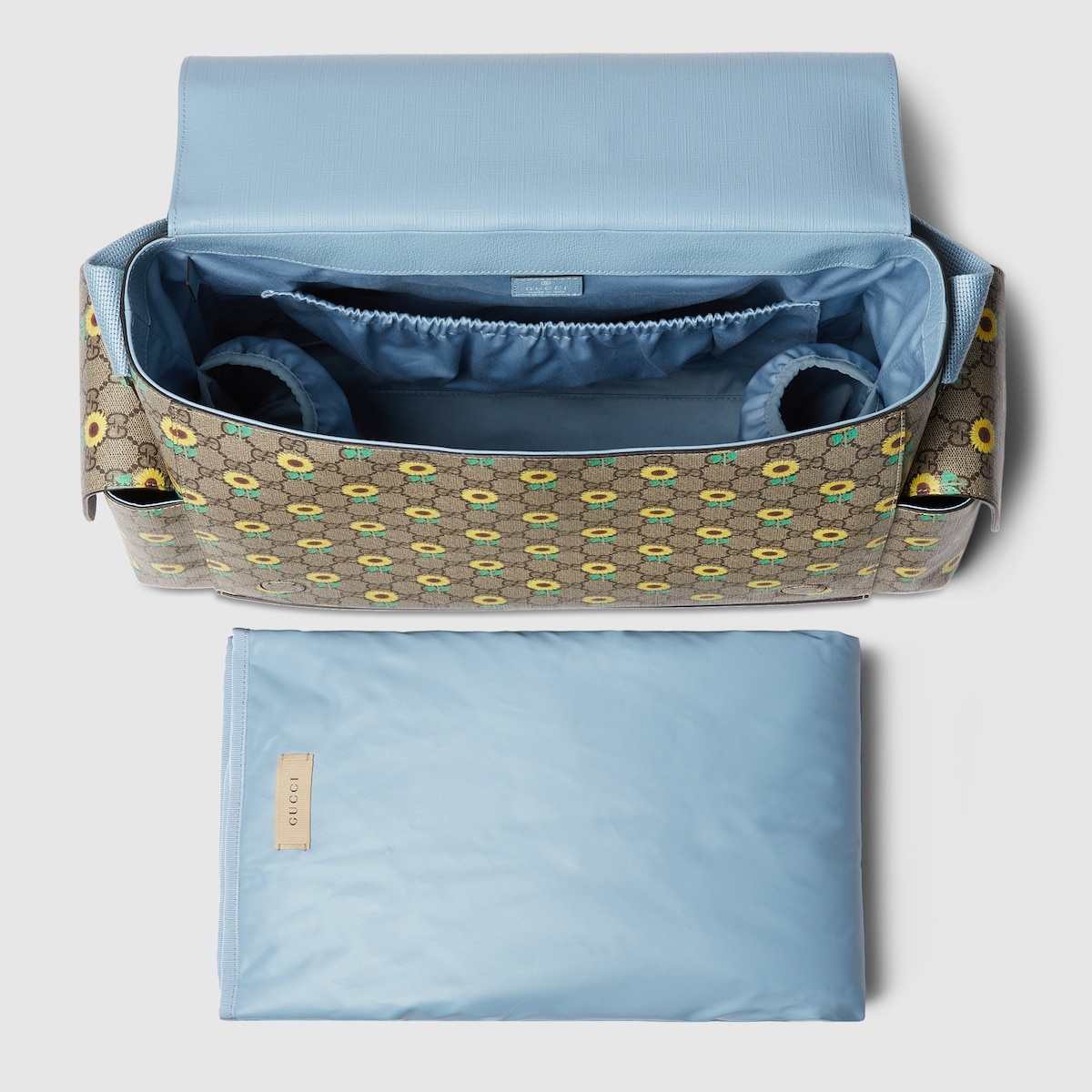 Ophidia printed GG diaper bag - 6