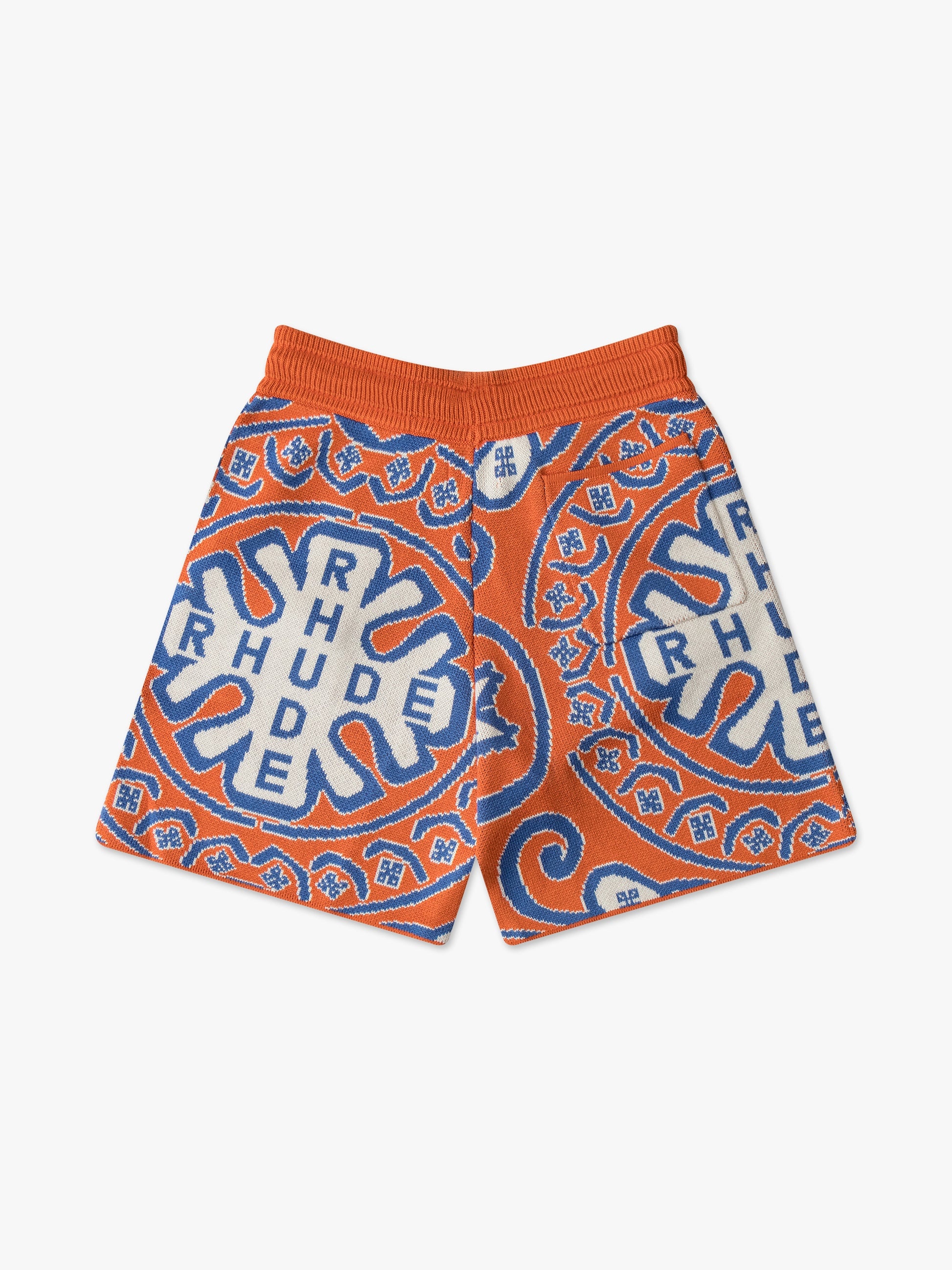 TILE KNIT SHORTS - 2