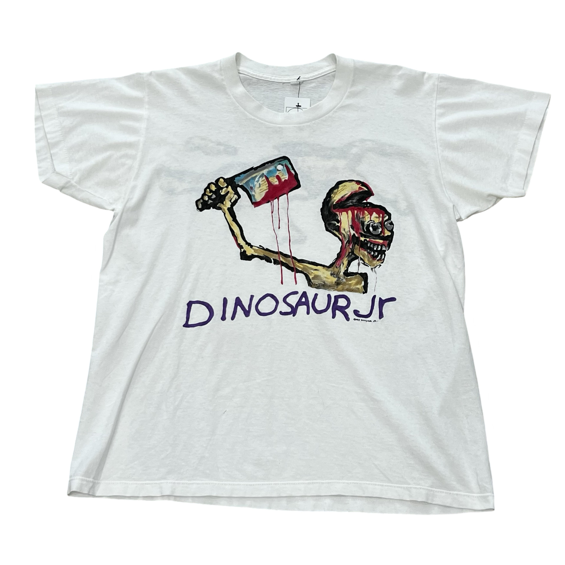 Final Blow - Vintage 1993 Dinosaur Jr. Start Choppin' T-Shirt SZ L - 1