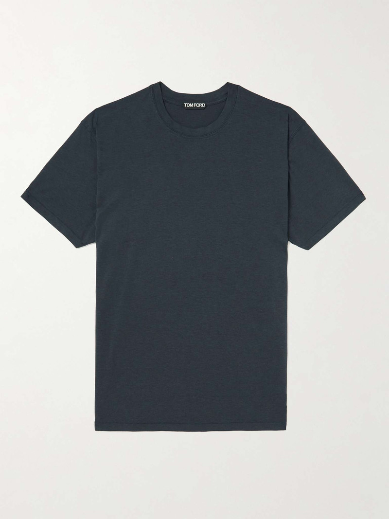Lyocell and Cotton-Blend Jersey T-Shirt 1