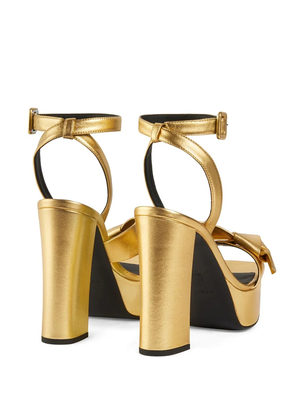 front-strap platform sandals - 3