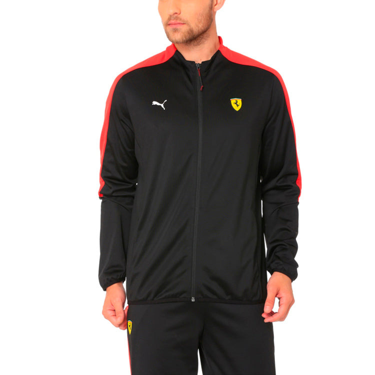 PUMA Scuderia Ferrari T7 Track Jacket 'Black' 576701-02 - 4