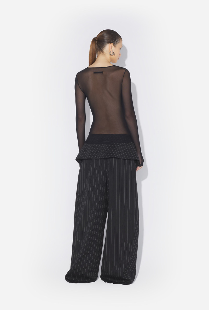 Jean Paul Gaultier THE FLOCKED “TATTOO RUBAN” TOP outlook
