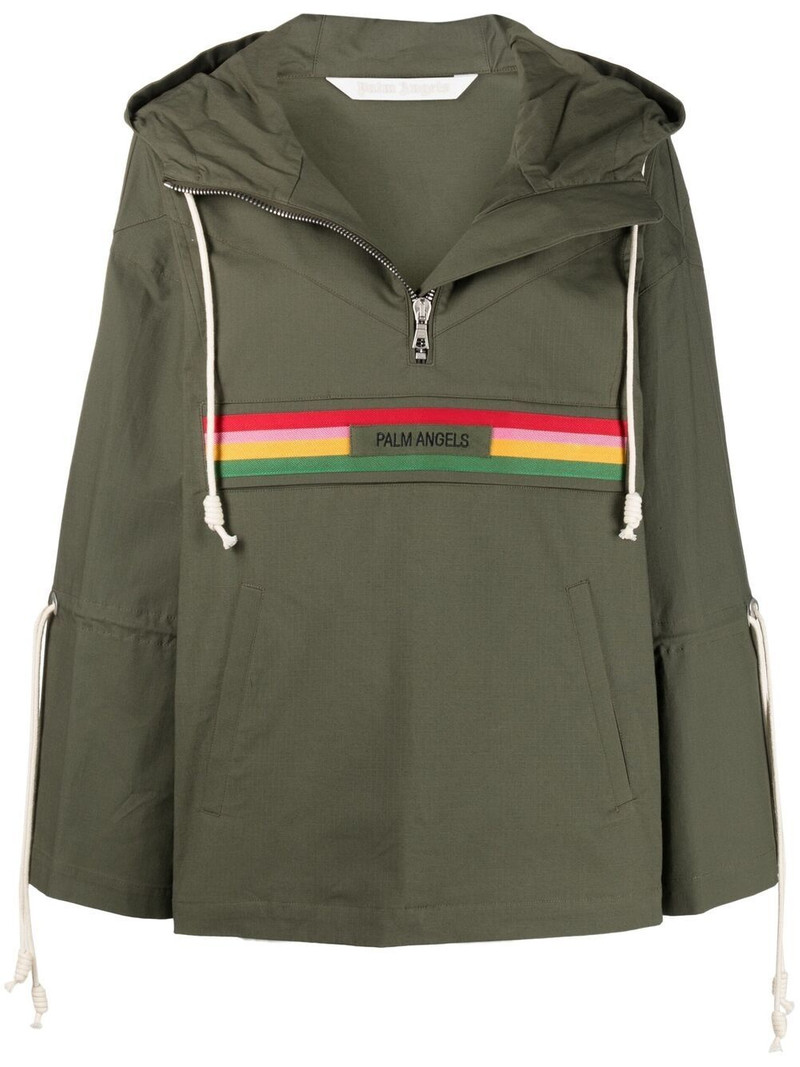 striped hooded jacket 1