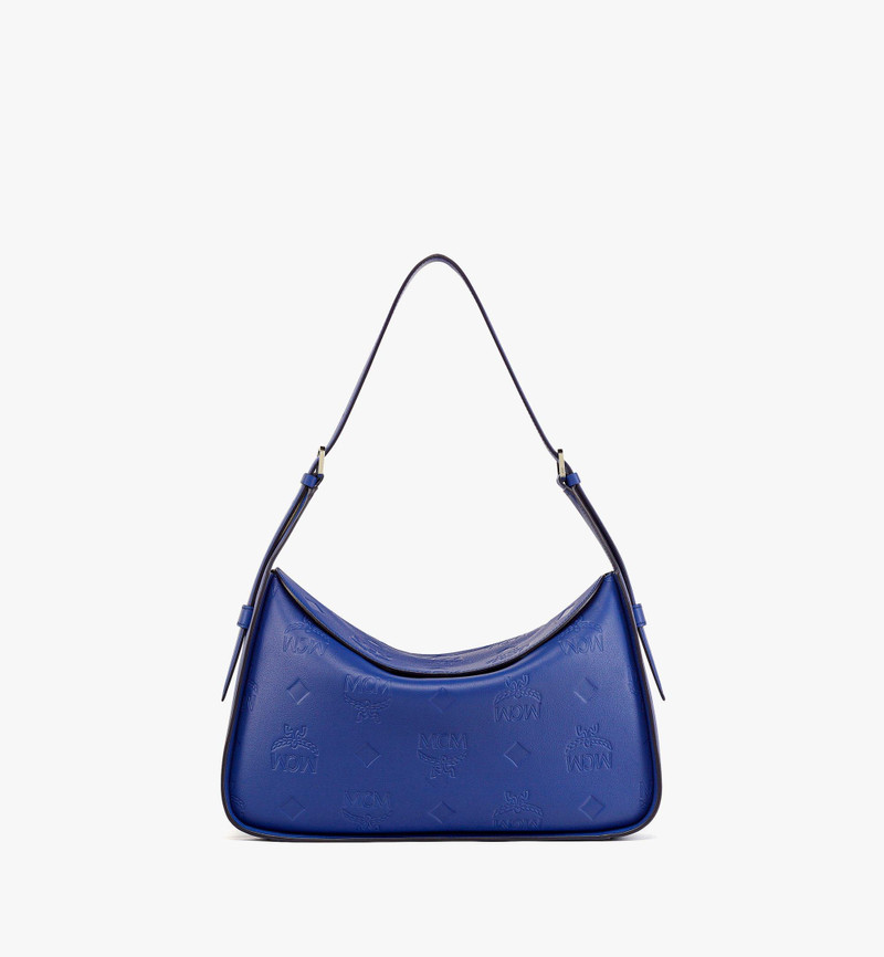 Aren E/W Flap Hobo in Embossed Monogram Leather 1