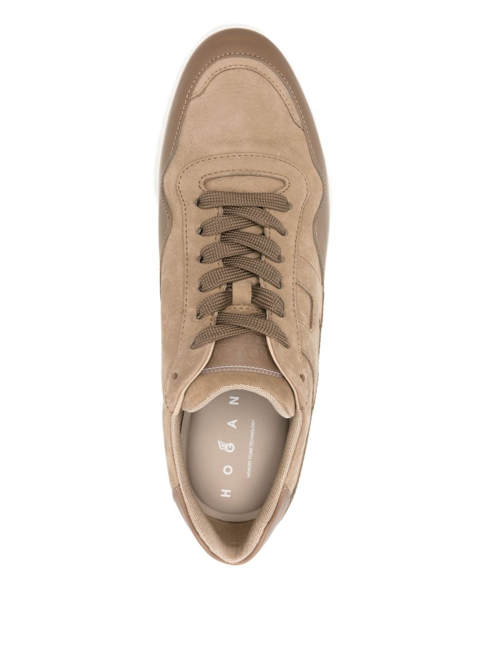 Interactive 3 leather sneakers - 4