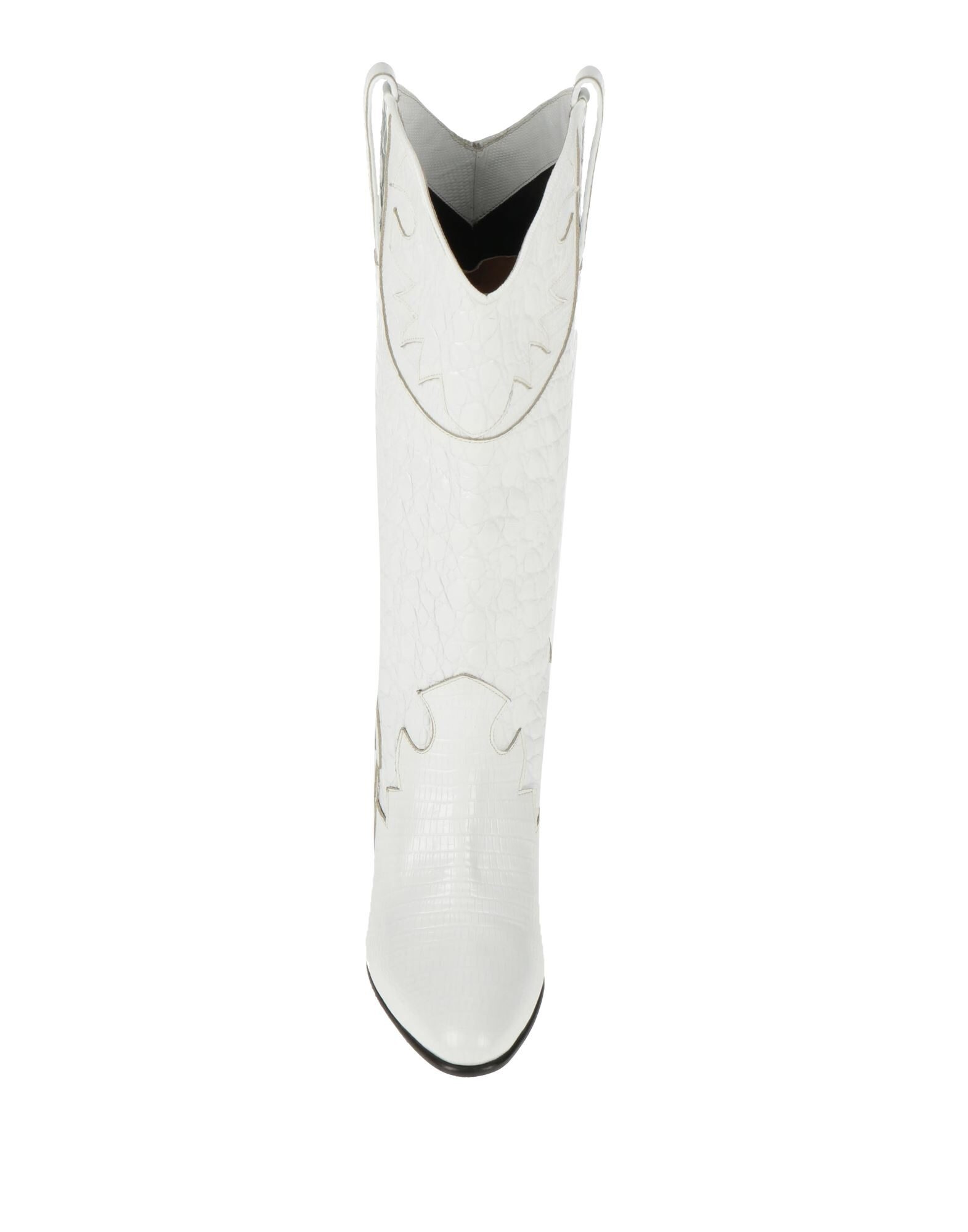 White Women's Boots - 4