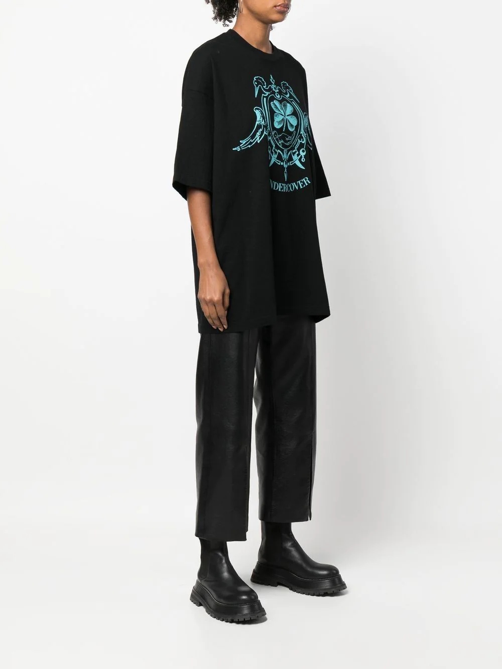 graphic print cotton T-shirt - 3