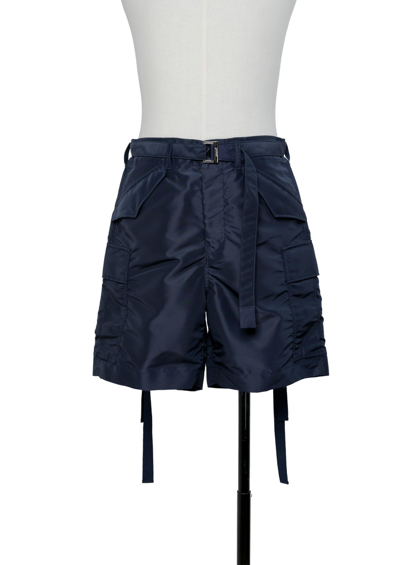 sacai Nylon Twill Shorts outlook