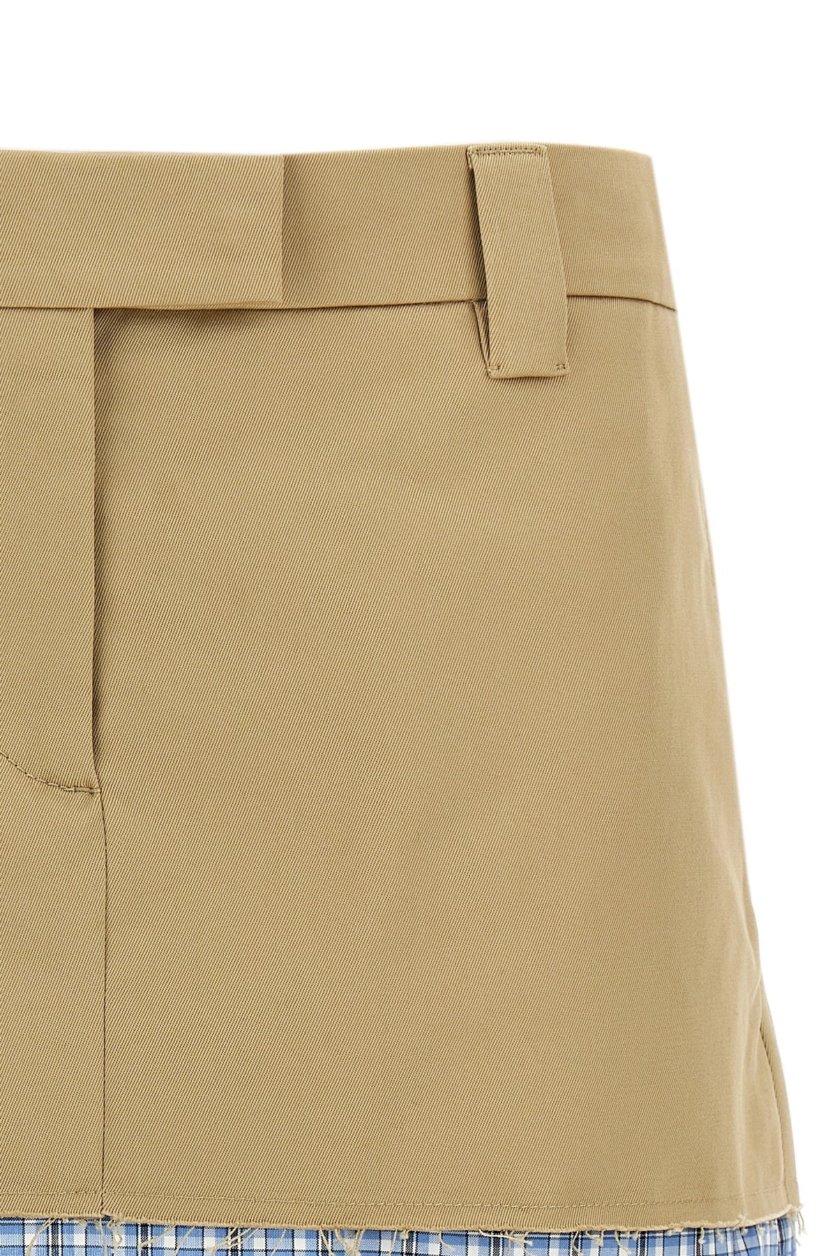 Layered mini skirt - 4