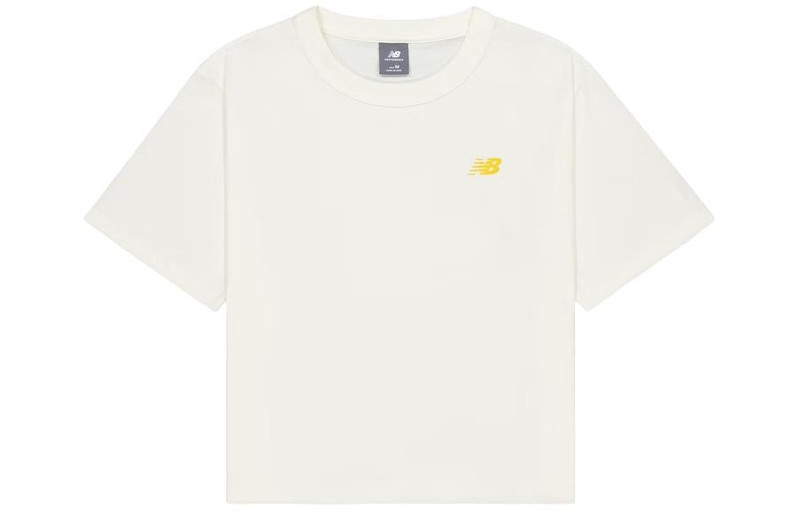 (WMNS) New Balance Fruit Graphic T-shirt 'White' AWT41335-CIC - 1