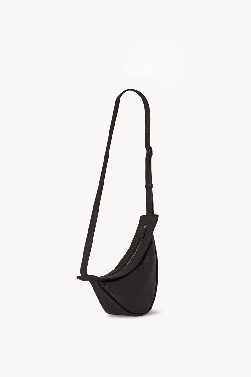 The Row Small Slouchy Banana Bag in Leather outlook