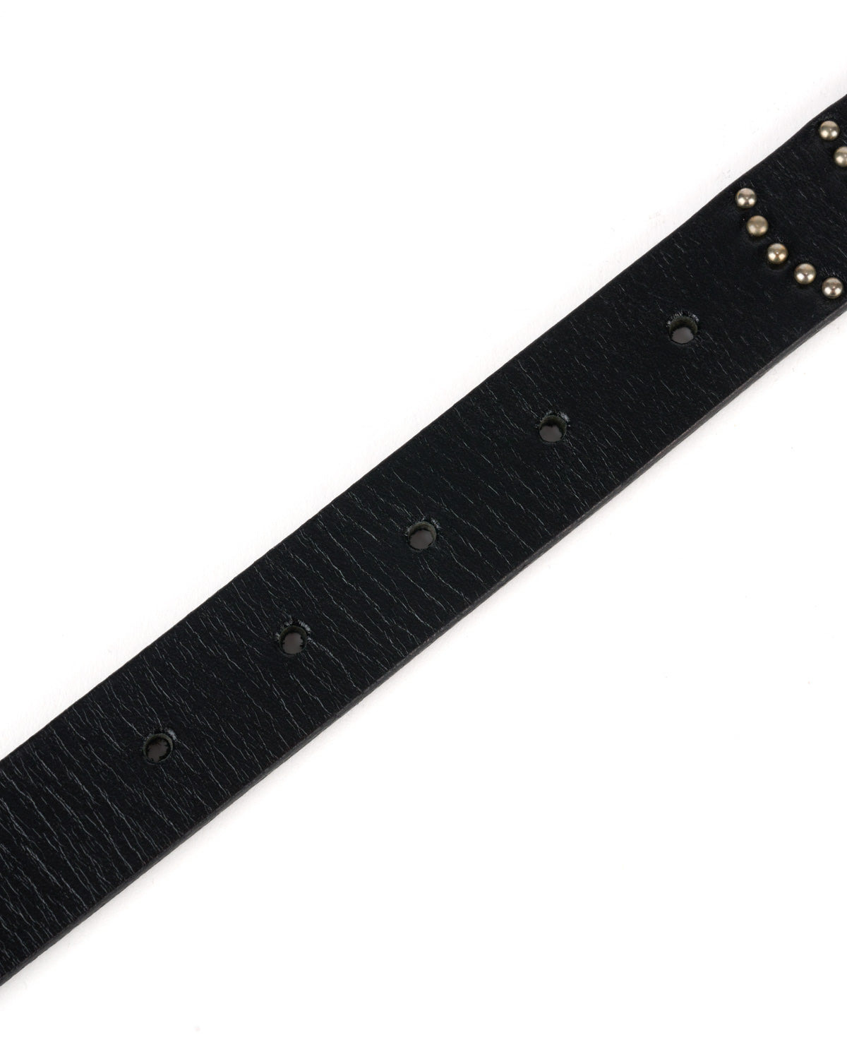 Brain Dead x Hollywood Trading Co Studded Skinny Belt - Black - 5
