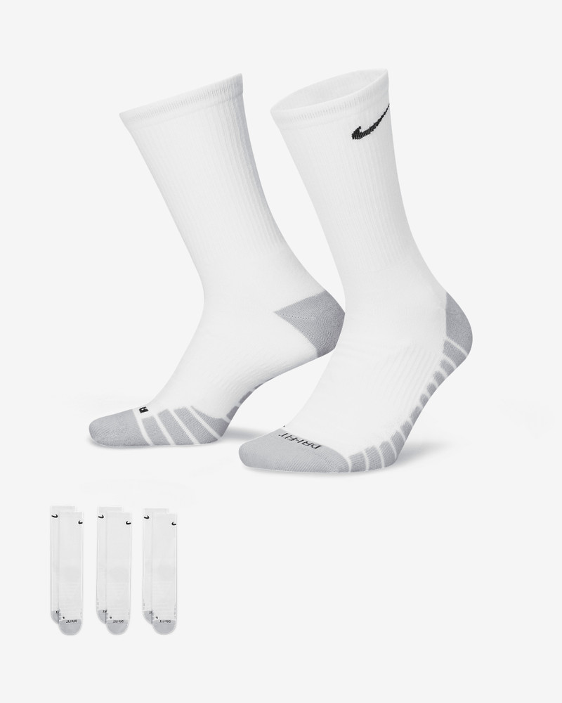 Nike Everyday Max Cushioned Training Crew Socks (3 Pairs) 1