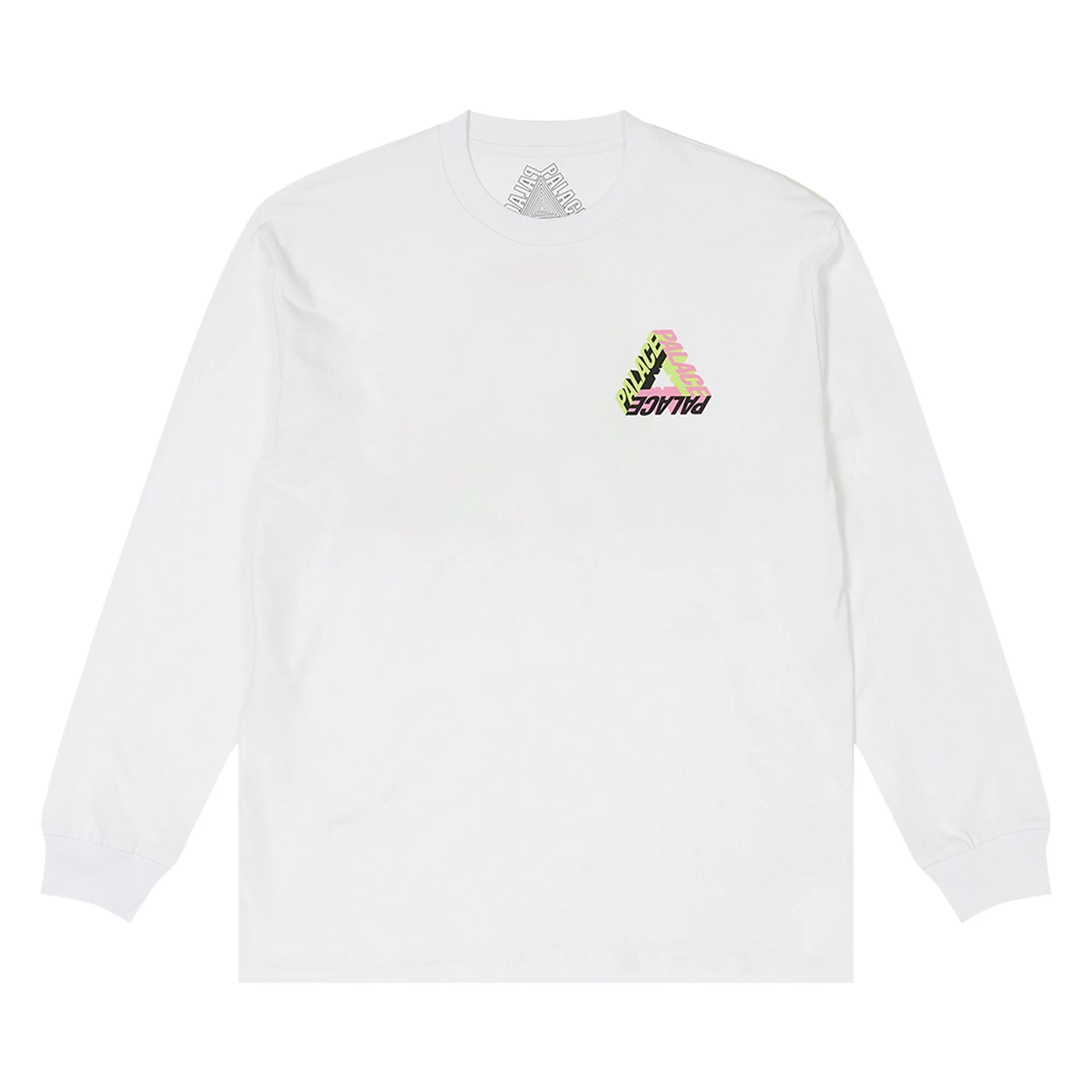 Palace P-3D Longsleeve 'White' - 1