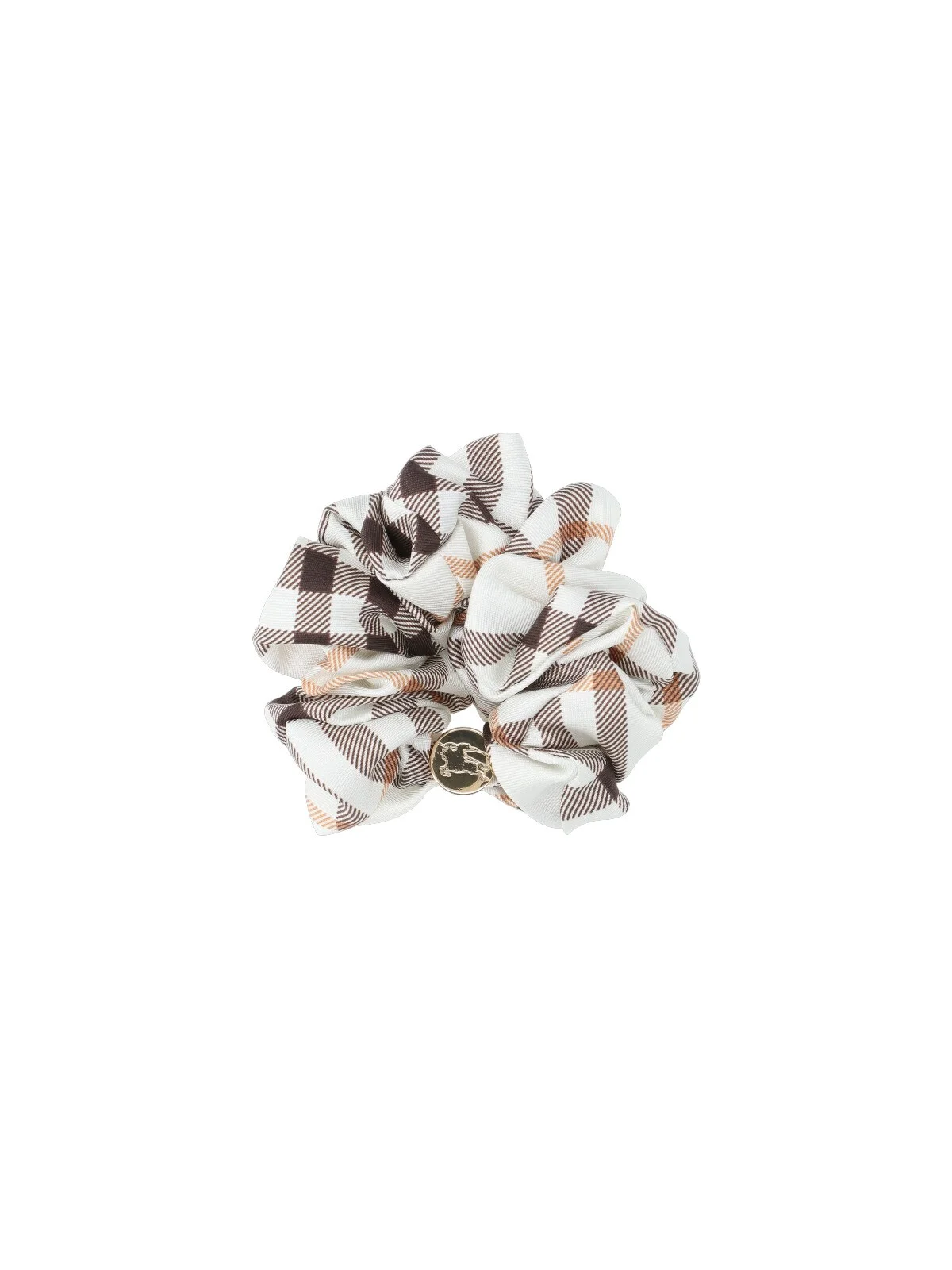 SILK SCRUNCHIE "CHECK" - 1